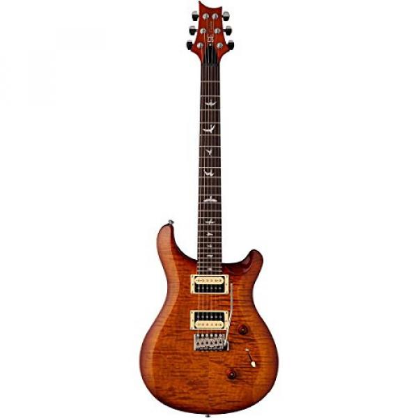 PRS SE Custom 24 Solid-Body Electric Guitar, Vintage Sunburst