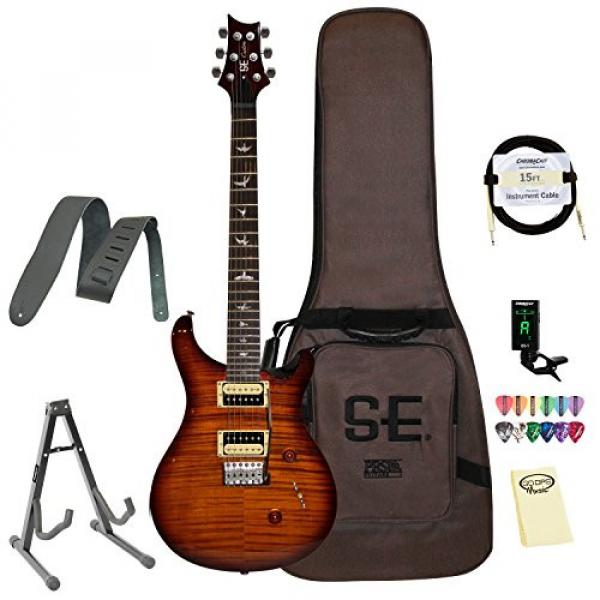 Paul Reed Smith Guitars CM4TS-KIT-1 Custom SE 24 Electric Guitar, Tobacco Sunburst