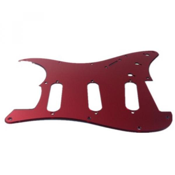 SSS Standard Stratocaster Pickguard Fits Fender with Red Mirror