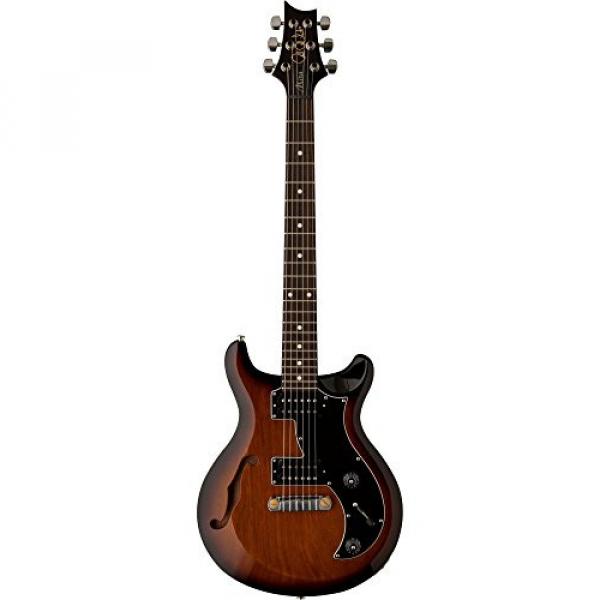PRS MHSD01_MT S2 Mira Semi-Hollow Electric Guitar, Tobacco Sunburst