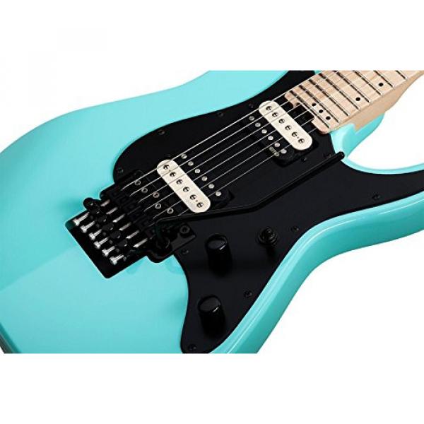 Schecter 1280 Solid-Body Electric Guitar, Sea Foam Green