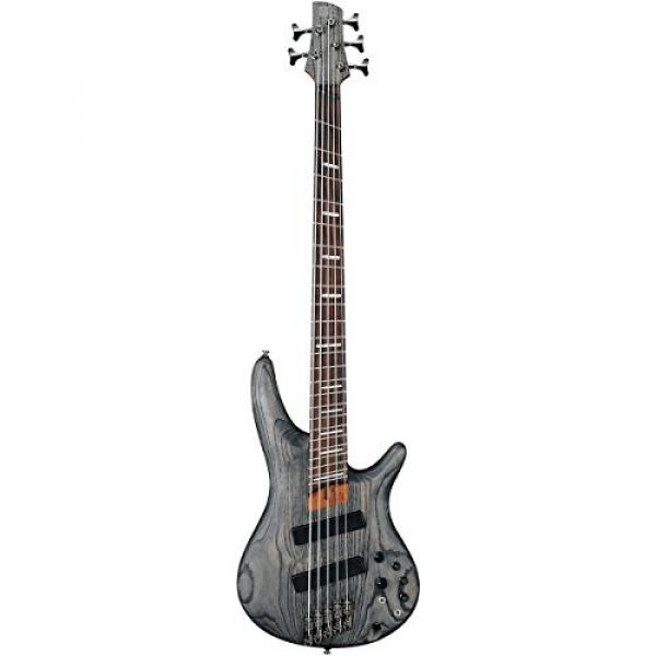 Ibanez SRFF805 Multi Scaling 5-String Electric Bass Guitar Satin Black