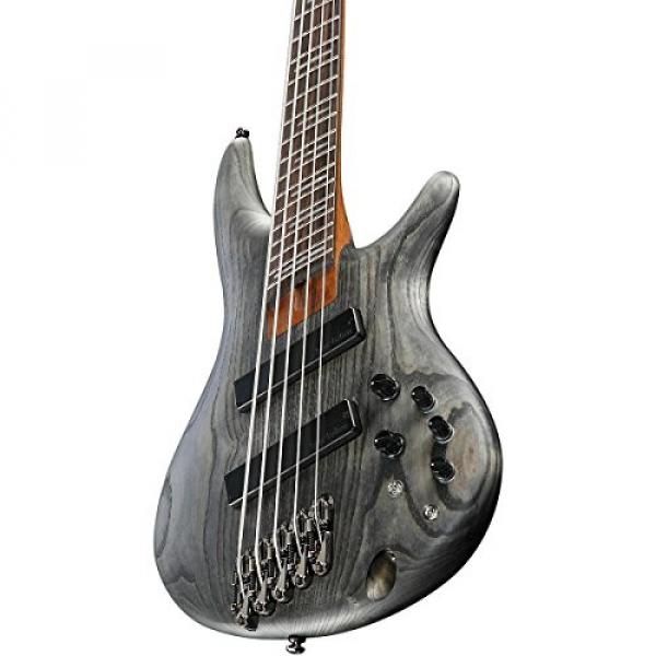 Ibanez SRFF805 Multi Scaling 5-String Electric Bass Guitar Satin Black