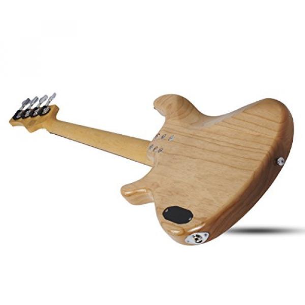 Schecter 2490 4-String Bass Guitar, Gloss Natural