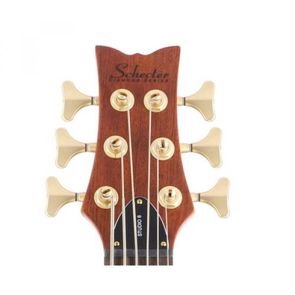 Schecter Stiletto Studio-6 Electric Bass (6 String, Honey Satin)