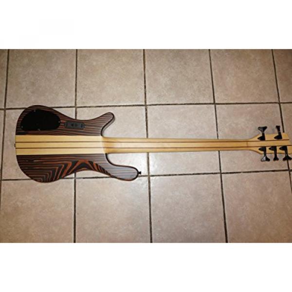 Electric Bass Guitar, 5 String, Active Pickups, neck through body