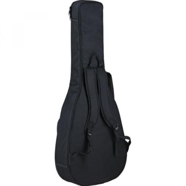 Ortega Guitars D-WALKER-RD Deep Series Extra Short Scale Acoustic Bass with Agathis Top and Body