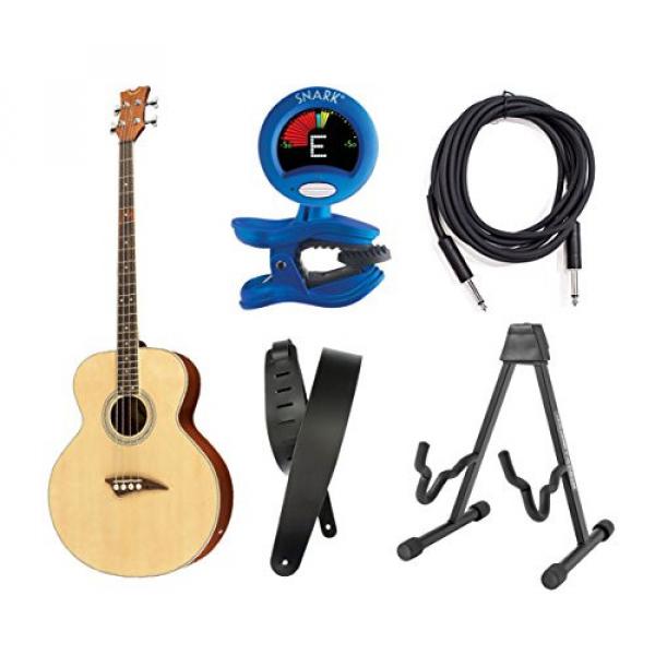 Dean Guitars EAB Acoustic-Electric Bass With Tuner, Stand, Strap And Cable