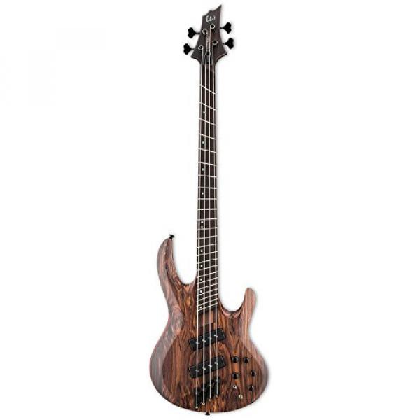 ESP LB1004SEMSRNS-KIT-2 B Series B-1004SE Multi-Scale 4-String Electric Bass Guitar, Natural Satin
