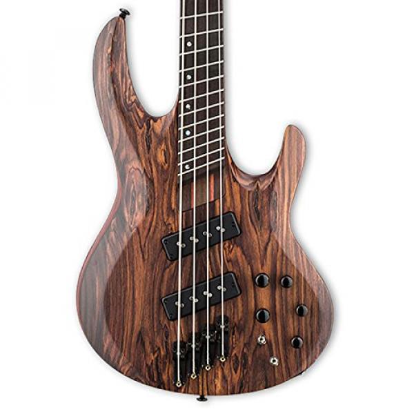 ESP LB1004SEMSRNS-KIT-2 B Series B-1004SE Multi-Scale 4-String Electric Bass Guitar, Natural Satin