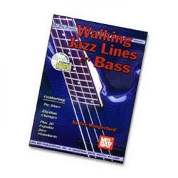 Walking Jazz Lines for Bass Book/CD Set- Electric Bass