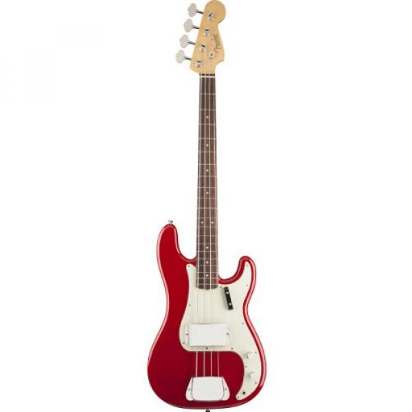 Fender American Vintage '63 Precision Bass Guitar, Rosewood Fingerboard - Seminole Red