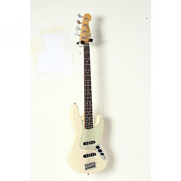Fender American Professional Jazz Bass V Rosewood Fingerboard Level 2 Olympic White 190839063007