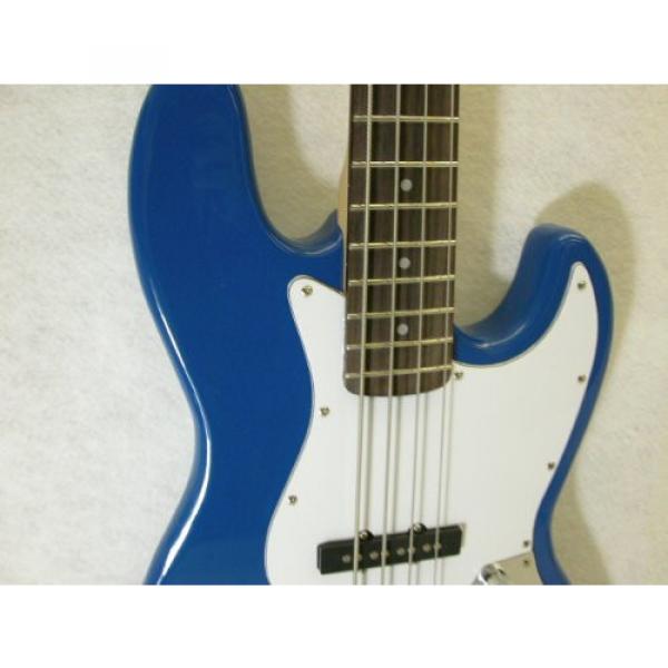 ELECTRIC BASS - SKY BLUE Maple Rosewood 47&quot;- PJ 4-String Guitar Brand New
