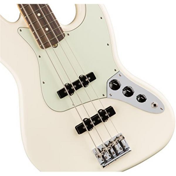 Fender American Professional Jazz Bass - Olympic White with Rosewood Fingerboard